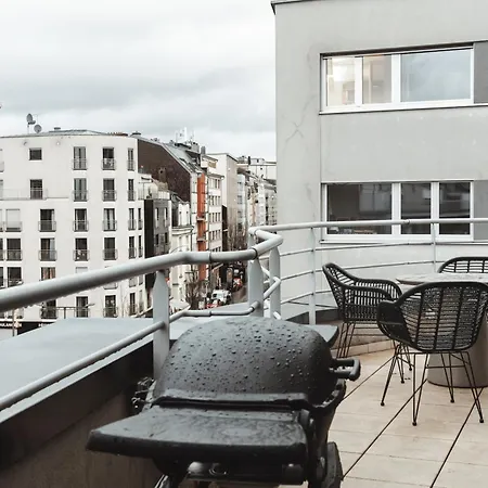 Luxpenthouse 200m2 With Terrace Gym And Parking Apartmán *