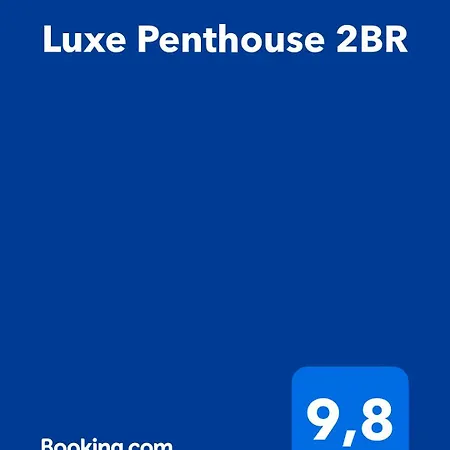 Luxe Penthouse 2br Apartment Luxembourg